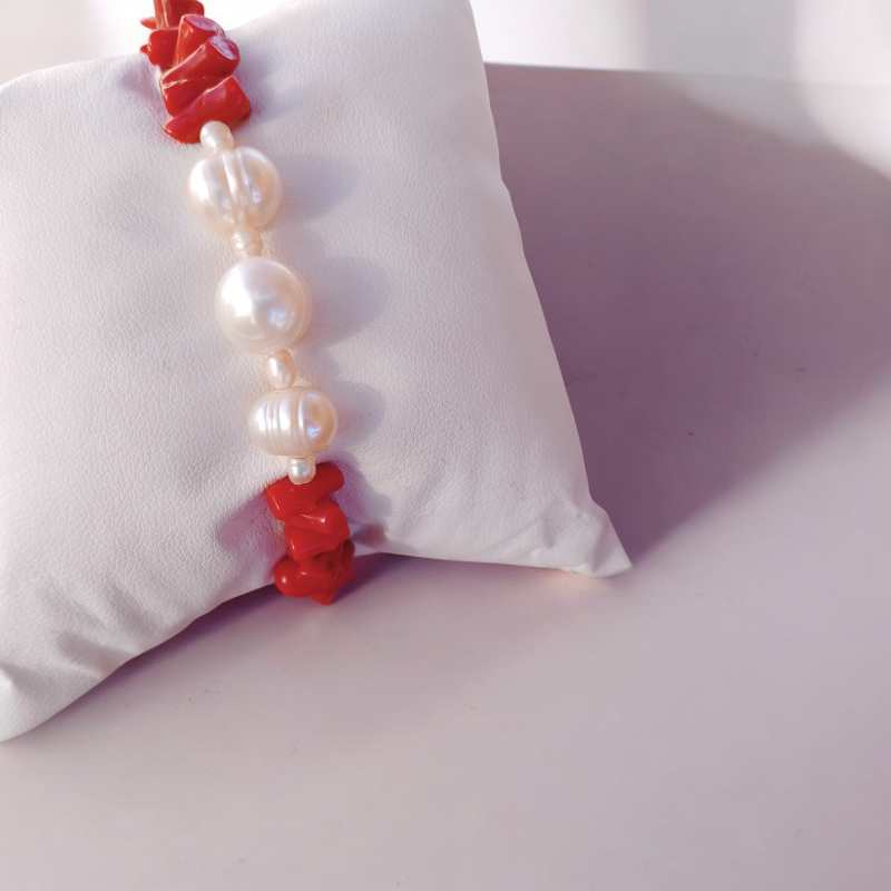 سوار مرجان فاخر – اختيار راقٍ لمن يعشق اللمسات الطبيعية - صورة 5